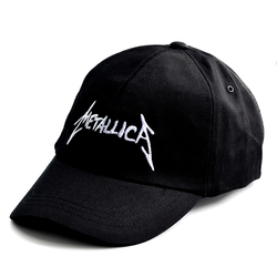 Бейсболка Metallica (лого белое)