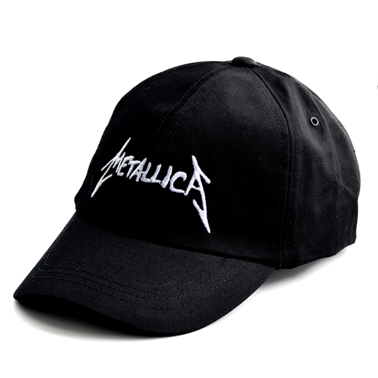 Бейсболка Metallica (лого біле)