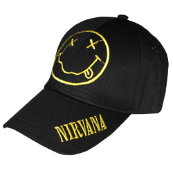 Бейсболка Nirvana (смайл)