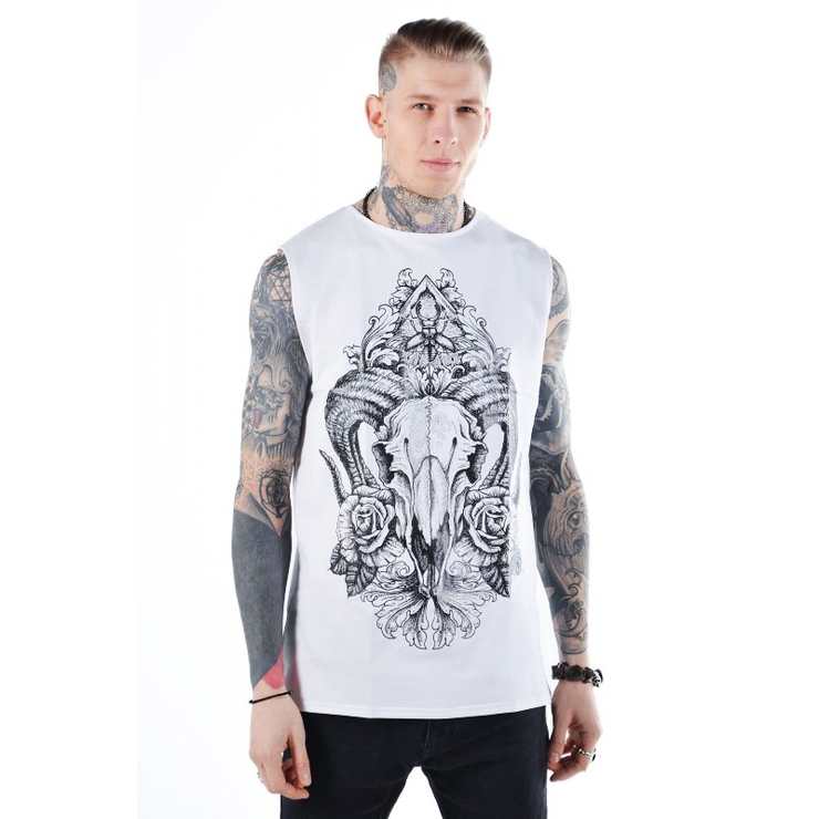 Удлиненная безрукавка Ram белая (Urbanist)