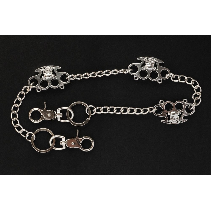 Ланцюг Три кастета з черепами (ch-021) Ланцюг Три кастета з черепами (ch-021)