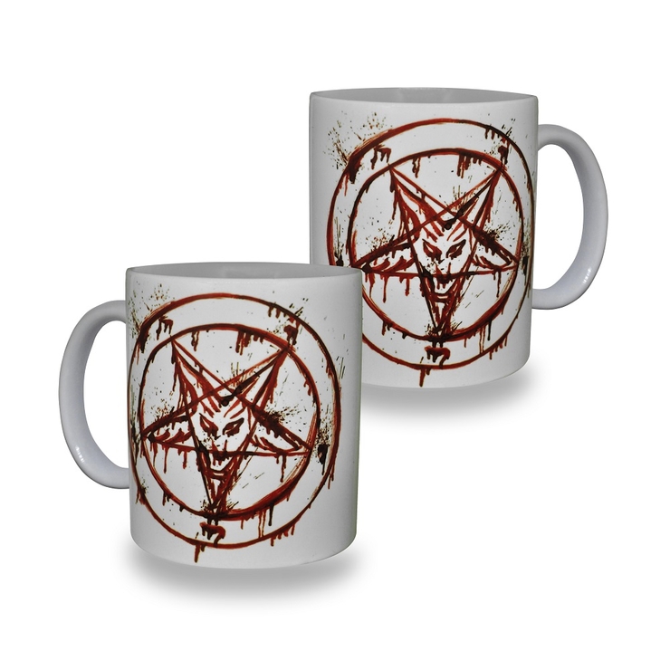 Чашка Бафомет (кривавий малюнок) Чашка Бафомет (кривавий малюнок)