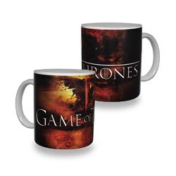 Чашка Game Of Thrones (лого и ворон)