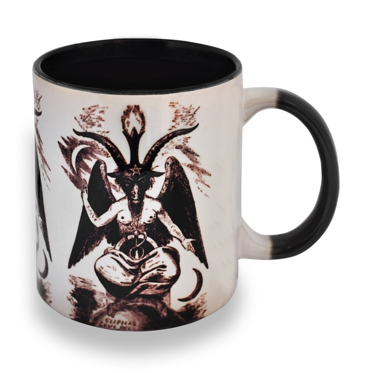 Чашка хамелеон Бафомет Чашка хамелеон Бафомет