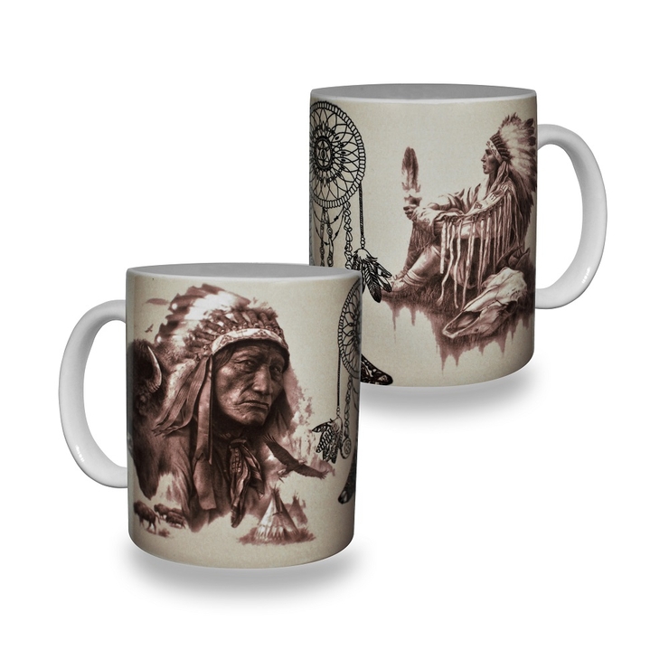 Чашка Індійські Вожді (Ловець снів) Чашка Індійські Вожді (Ловець снів)