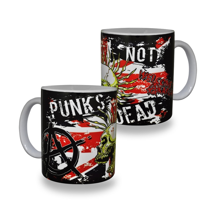 Чашка Punk’s Not Dead - Welcome To Anarchy Чашка Punk’s Not Dead - Welcome To Anarchy