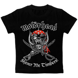 Детская футболка Motorhead "Shiver Me Timbers" черная