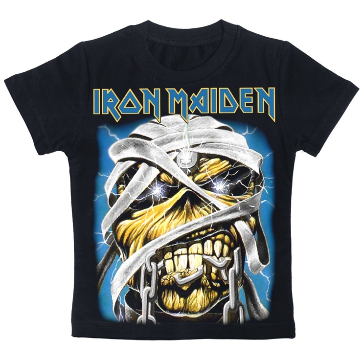 Дитяча футболка Iron Maiden (mummy Eddie) чорна Дитяча футболка Iron Maiden (mummy Eddie) чорна