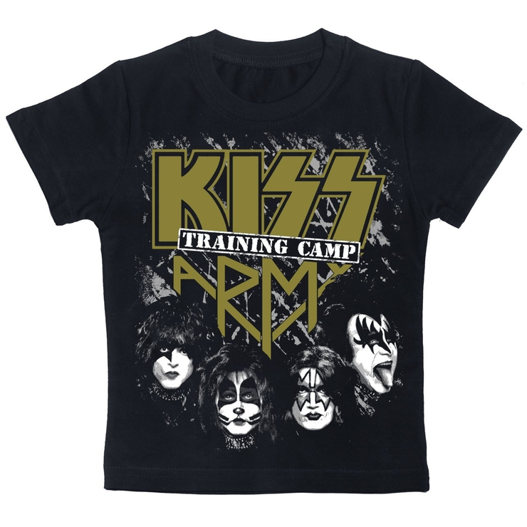 Дитяча футболка Kiss (training camp) чорна Дитяча футболка Kiss (training camp) чорна
