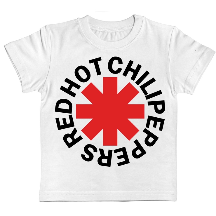 Дитяча футболка Red Hot Chili Peppers (logo) біла
