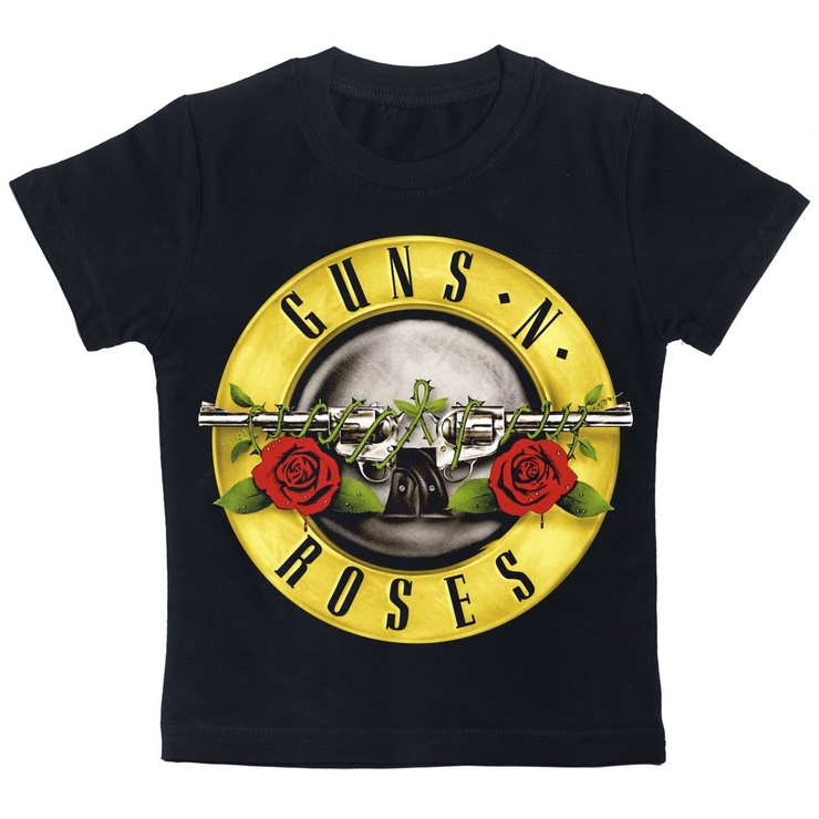 Дитяча футболка Guns’n’Roses (logo) чорна Дитяча футболка Guns’n’Roses (logo) чорна