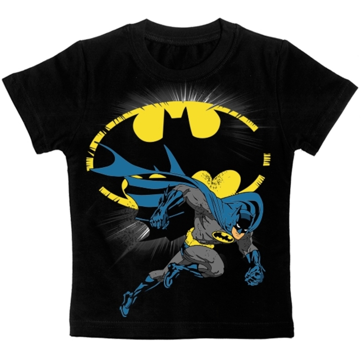 Дитяча футболка Batman чорна Дитяча футболка Batman чорна