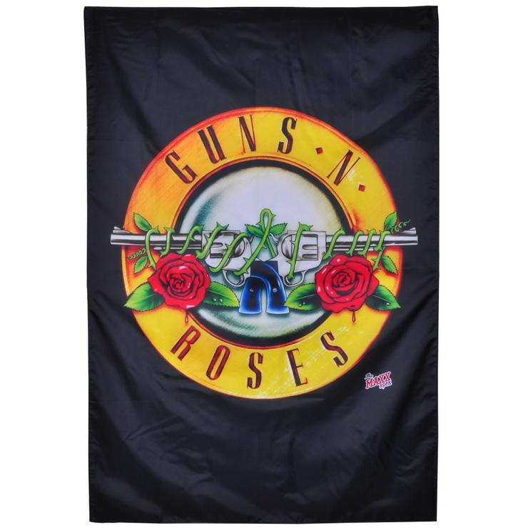 Прапор Guns n’Roses (жовте лого) Прапор Guns n’Roses (жовте лого)