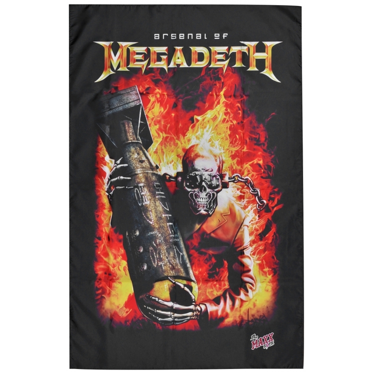 Прапор Megadeth "Arsenal of Megadeth" Прапор Megadeth "Arsenal of Megadeth"