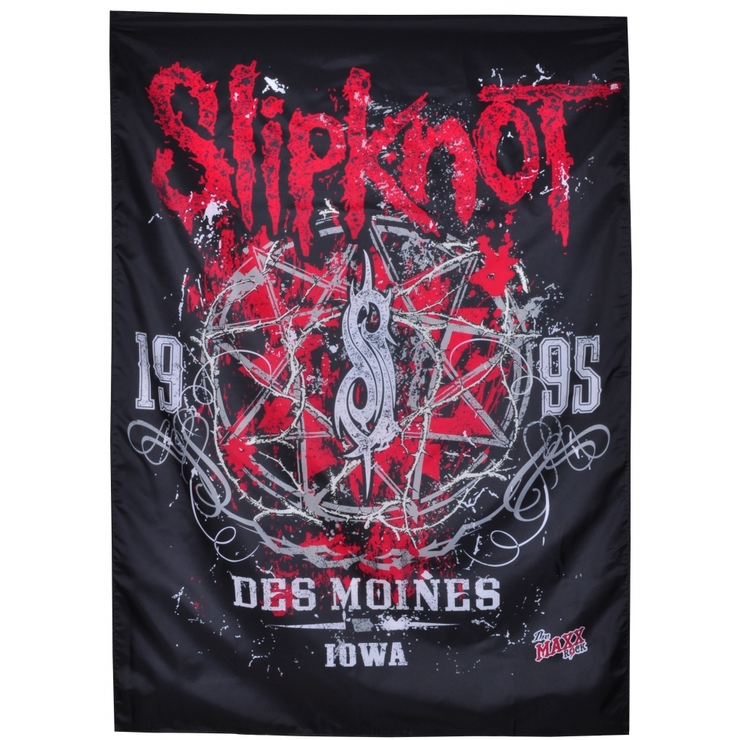 Флаг Slipknot "Des Moines" Флаг Slipknot "Des Moines"