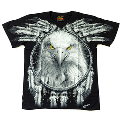 Футболка Орел (ловец снов) (светится в темноте)
