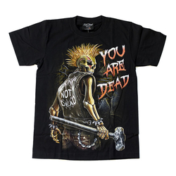 Футболка Punk’s Not Dead - You are Dead (світиться в темряві) (Rock Chang, Man t-shirt glow in the dark)