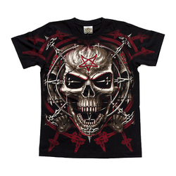 Футболка Череп з пентаграмою (Rock Eagle, Total t-shirt)