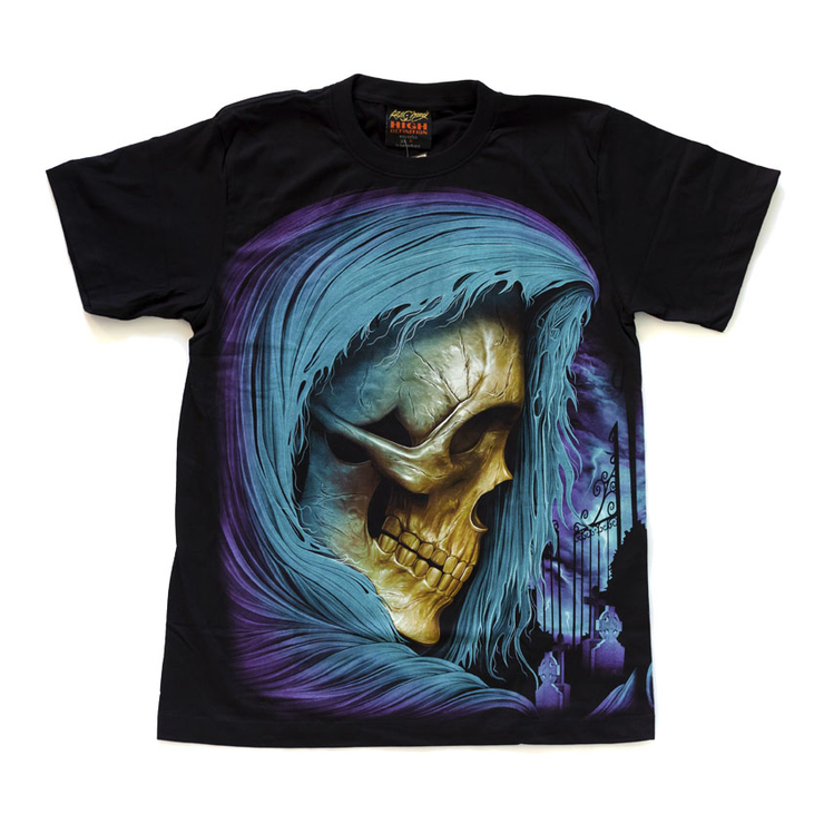 Футболка Смерть на тлі кельтского кладбища (світиться в темряві) Футболка Смерть на тлі кельтского кладбища (світиться в темряві)