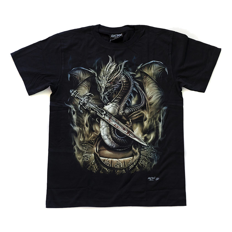 Футболка Дракон с мечом (світиться в темряві) Футболка Дракон с мечом (світиться в темряві)