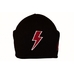 Шапка з вишивкою AC/DC (блискавка) чорна Шапка з вишивкою AC/DC (блискавка) чорна
