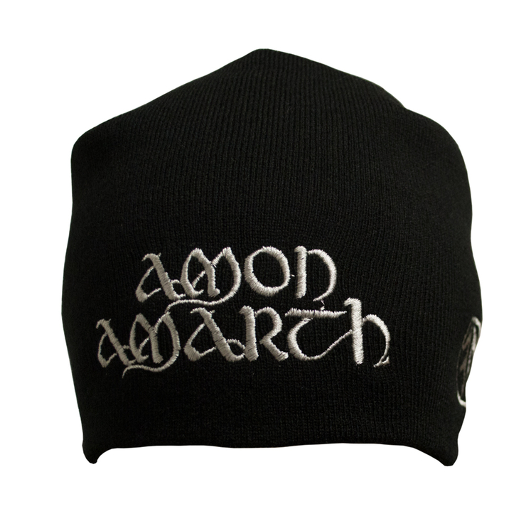 Шапка з вишивкою Amon Amarth чорна Шапка з вишивкою Amon Amarth чорна