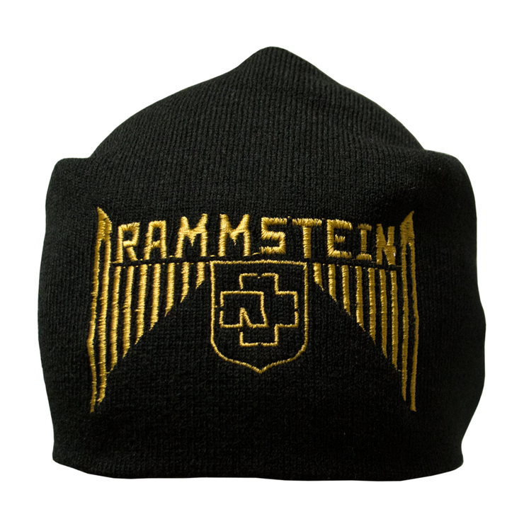 Шапка з вишивкою Rammstein чорна