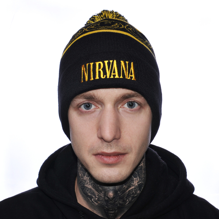 Шапка Nirvana з жакардовим візерунком Шапка Nirvana з жакардовим візерунком