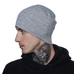 Шапка сіра без вишивки