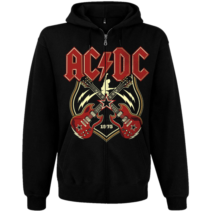 Худи AC/DC "Crossed Strings" на молнии Худи AC/DC "Crossed Strings" на молнии