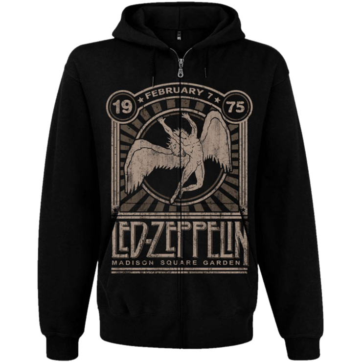 Худи Led Zeppelin "Madison Square Garden 1975" на молнии Худи Led Zeppelin "Madison Square Garden 1975" на молнии