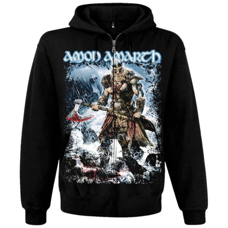 Худи Amon Amarth "Jomsviking" на молнии Худи Amon Amarth "Jomsviking" на молнии