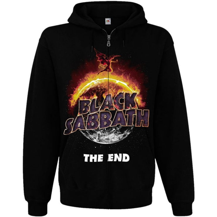 Худі Black Sabbath "The End" на блискавці Худі Black Sabbath "The End" на блискавці