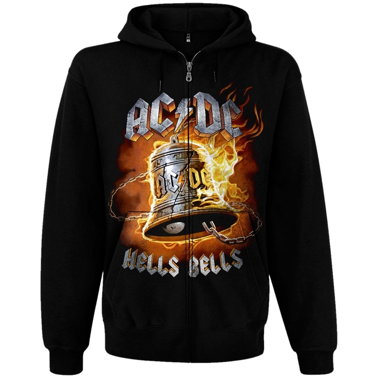Худі AC/DC "Hells Bells" на блискавці