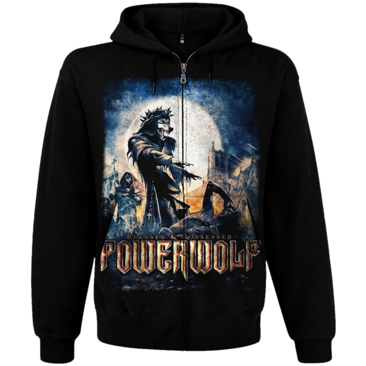 Худі Powerwolf "Blessed & Possessed" на блискавці Худі Powerwolf "Blessed & Possessed" на блискавці