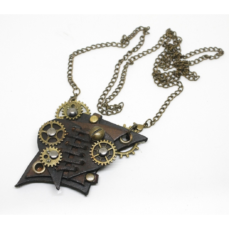 Кулон Стимпанк з ланцюжком (pstp-003) Кулон Стимпанк з ланцюжком (pstp-003)