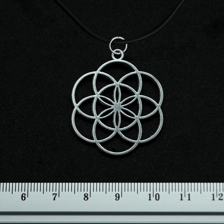 Кулон Квітка (7 кілець)