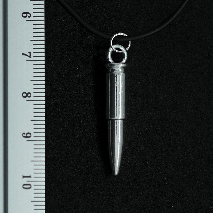 Кулон Патрон (цвет стальной)