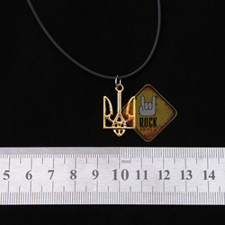 Кулон Тризуб (цвет золотой)