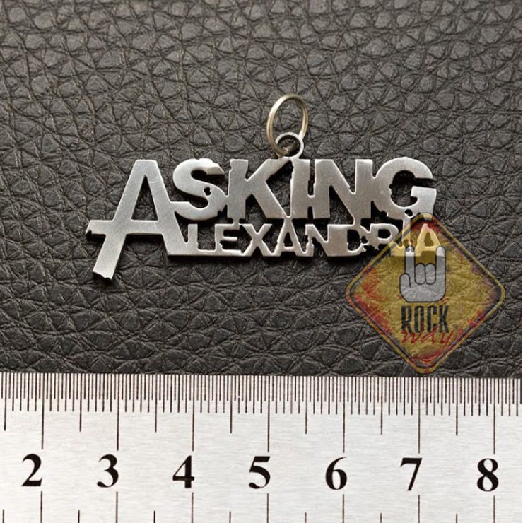 Кулон Asking Alexandria (logo) Кулон Asking Alexandria (logo)