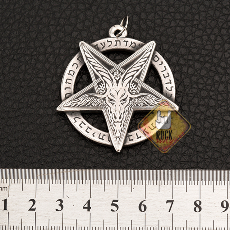 Кулон Пентаграмма с козлом