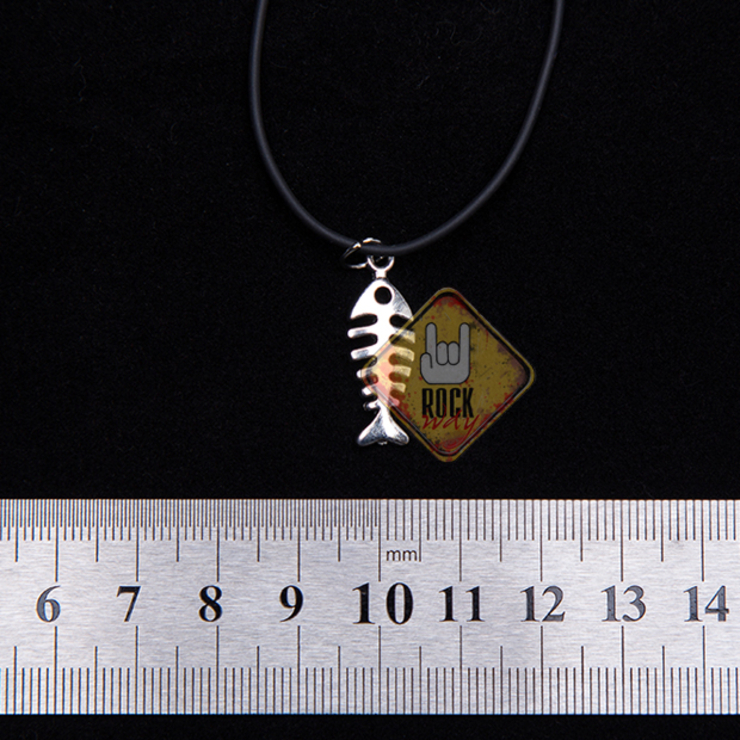 Кулон Скелет риби Кулон Скелет риби