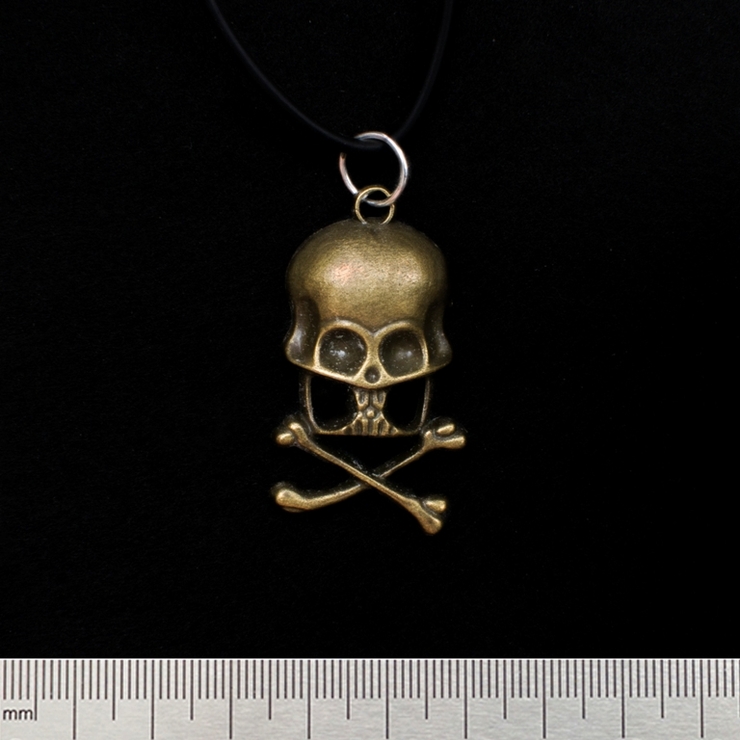 Кулон Danger Skull (колір бронза) Кулон Danger Skull (колір бронза)