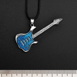 Кулон Гитара с синей накладкой (RW-019)
