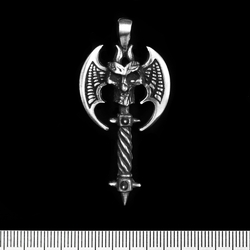 Кулон Сокира з черепом (pth-023)