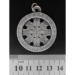 Кулон язичницький Aegishjalmur (шолом жаху)