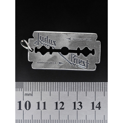 Кулон музыкальный Judas Priest "British Steel" (лезвие) Кулон музыкальный Judas Priest "British Steel" (лезвие)