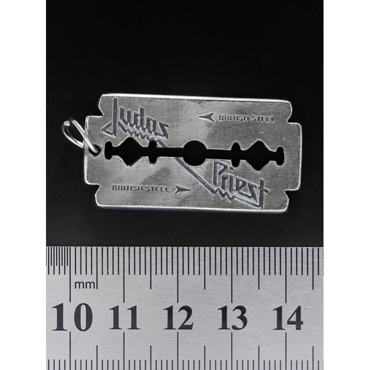 Кулон музыкальный Judas Priest "British Steel" (лезвие) Кулон музыкальный Judas Priest "British Steel" (лезвие)