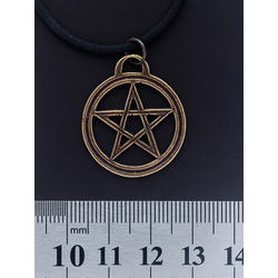 Кулон Пентаграмма (цвет бронза)
