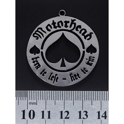 Кулон стальной Motorhead (пика)